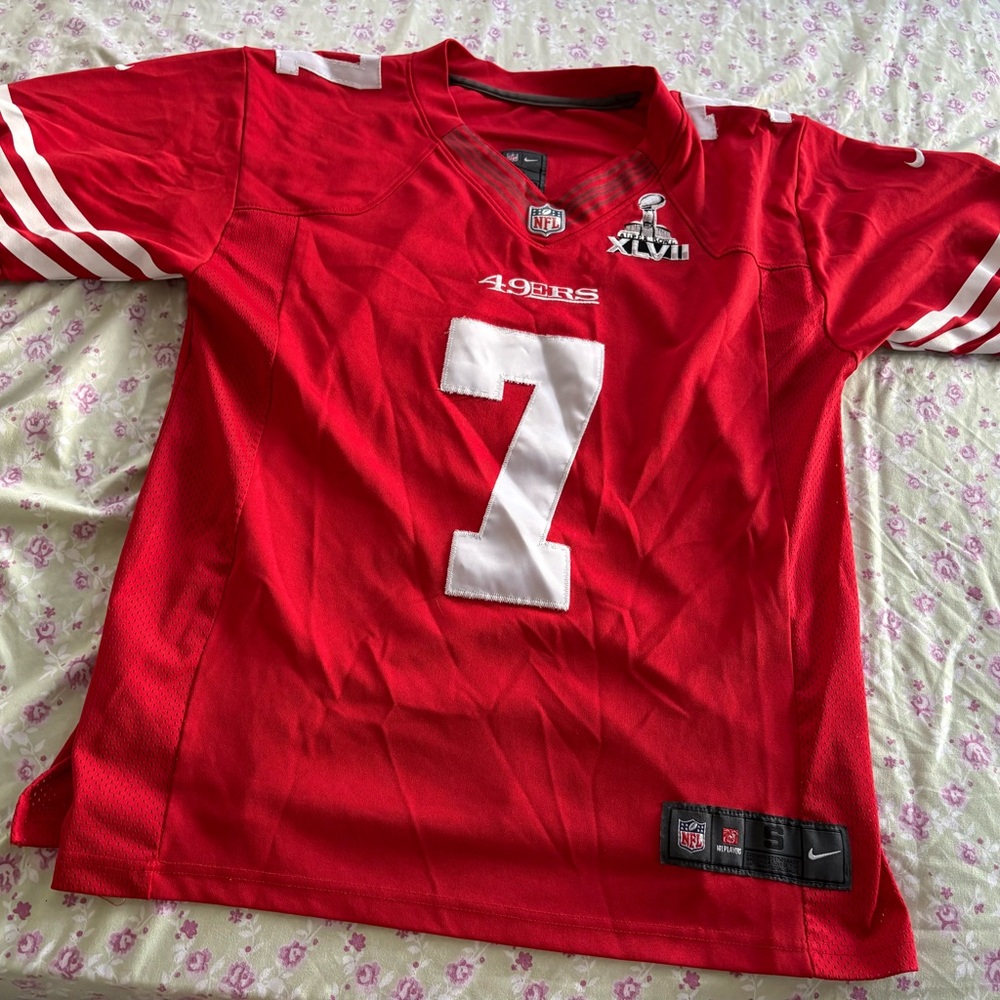 Nike Kids Red 49ers Football Jersey